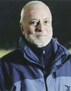 Helmut Brinker auf dem Fussballplatz