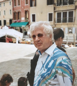 Franz Zelger auf Exkursion in Venedig anlässlich der Biennale 2005
