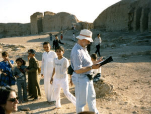 Georges Descœudres auf Exkursion in Syrien
