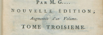 <em>Nouveaux mémoires ou observations sur l’Italie et sur l’Italiens</em> (1758/1764)