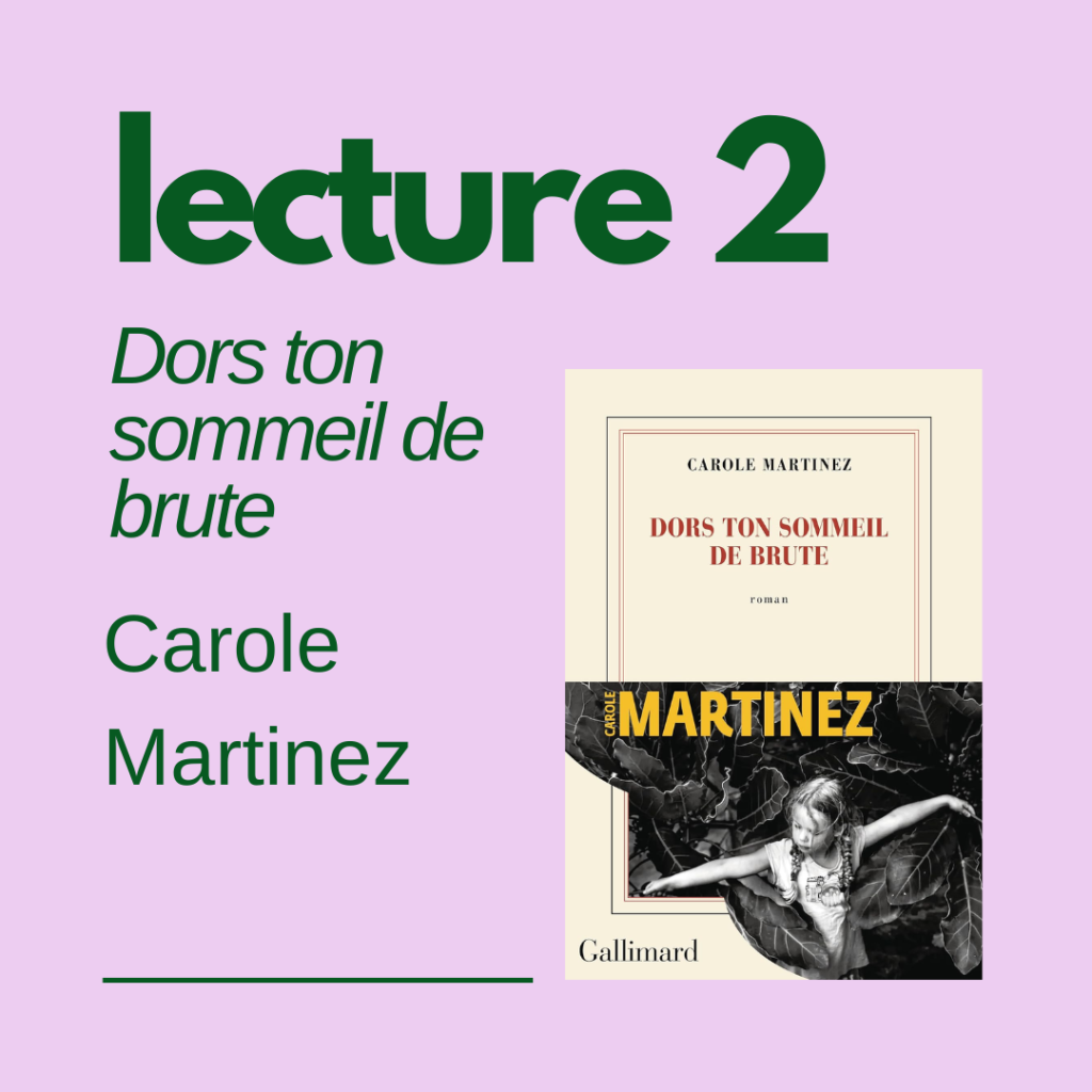 Épisode 4 : Lecture 2 – Dors ton sommeil de brute, Carole Martinez