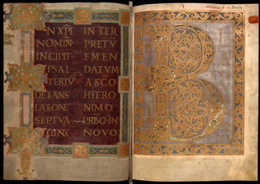 Folchart-Psalter – Bildglossar für die Kunst des Mittelalters